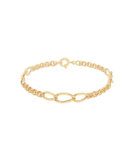 DonaZinda Tradicional Joia Pulseira Ouro 19.2K Mulher PL8010875BSG