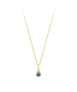 Pereirinha Lagoa Azul Joia Colar Plaqué Or Mulher PLOR97412745