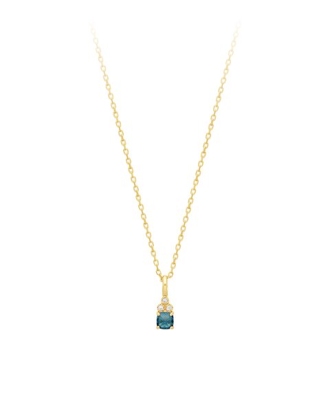 Pereirinha Lagoa Azul Joia Colar Plaqué Or Mulher PLOR97412745