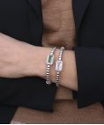 Upala Class Act Joia Pulseira Bangle Mulher PLP178PR-TOB Upala Class Act Joia Pulseira Bangle Mulher PLP178PR-TOB