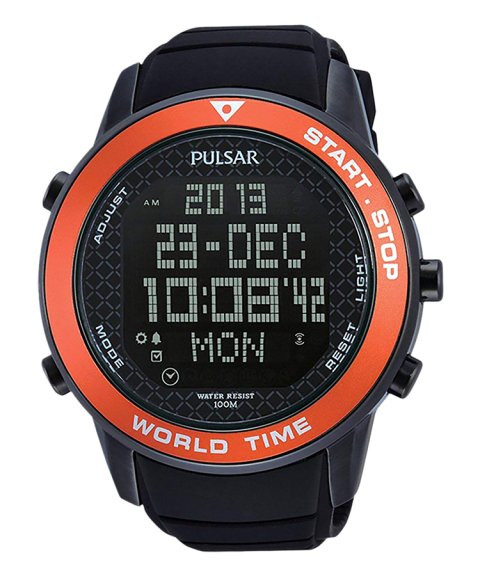 Pulsar X Relógio World Time Homem PQ2031X1