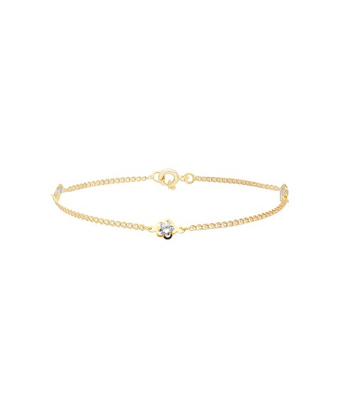 DonaZinda Flor Joia Pulseira Ouro 19.2K 194PU002 DonaZinda Flor Joia Pulseira Ouro 19.2K 194PU002
