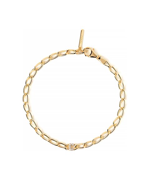 PDPaola Letters Letter C Joia Pulseira Mulher PU01-540-U PDPaola Letters Letter C Joia Pulseira Mulher PU01-540-U