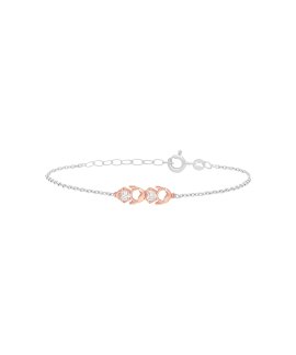 Pereirinha Coração de Mãe - Duas Meninas Joia Pulseira Mulher PUK00429RG.3