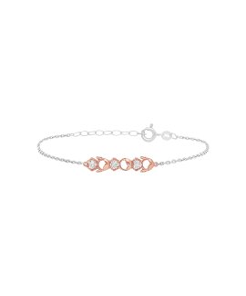 Pereirinha Coração de Mãe - Duas Meninas e Um Menino Joia Pulseira Mulher PUK00429RG.8