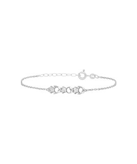 Pereirinha Coração de Mãe - Duas Meninas e Um Menino Joia Pulseira Mulher PUK00429R.8