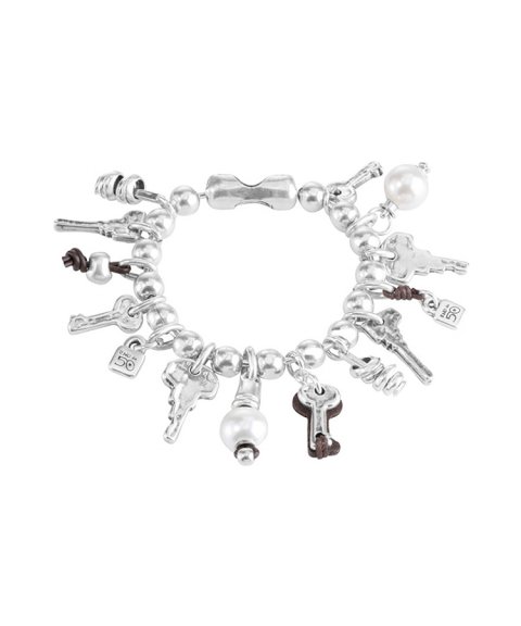 Uno de 50 Alguna Abrirá Joia Pulseira Mulher PUL1520BPLMTL0M Uno de 50 Alguna Abrirá Joia Pulseira Mulher PUL1520BPLMTL0M