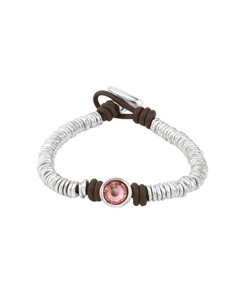 Uno de 50 Jungle Red Berry Joia Pulseira Mulher PUL1682ROSMAR0M Uno de 50 Jungle Red Berry Joia Pulseira Mulher PUL1682ROSMAR0M