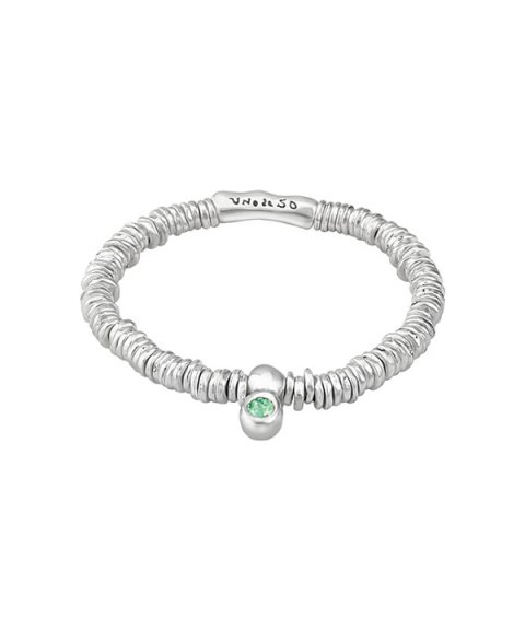Uno de 50 Jungle Green Stone Joia Pulseira Mulher PUL1690VRDMTL0M Uno de 50 Jungle Green Stone Joia Pulseira Mulher PUL1690VRDMTL0M