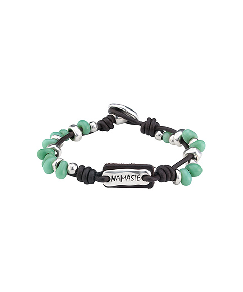Uno de 50 Ocean Namaste Joia Pulseira Mulher PUL1702AZUMAR0M Uno de 50 Ocean Namaste Joia Pulseira Mulher PUL1702AZUMAR0M