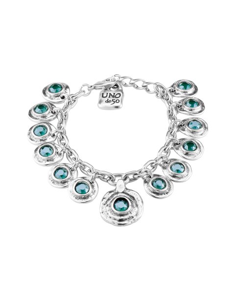 Uno de 50 Aztec Tizoc Joia Pulseira Mulher PUL1800VRDMTL0M Uno de 50 Aztec Tizoc Joia Pulseira Mulher PUL1800VRDMTL0M