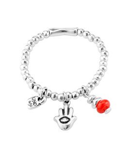 Uno de 50 Talisman Joia Pulseira Mulher PUL1822ROJMTL0M