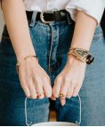 Uno de 50 Perfect Match Joia Pulseira Bangle Mulher PUL1895ORO0000M Uno de 50 Perfect Match Joia Pulseira Bangle Mulher PUL1895ORO0000M