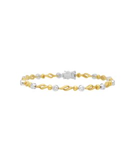 DonaZinda Allegro Joia Pulseira Ouro 19.2K e Diamantes Mulher PULBRI44549