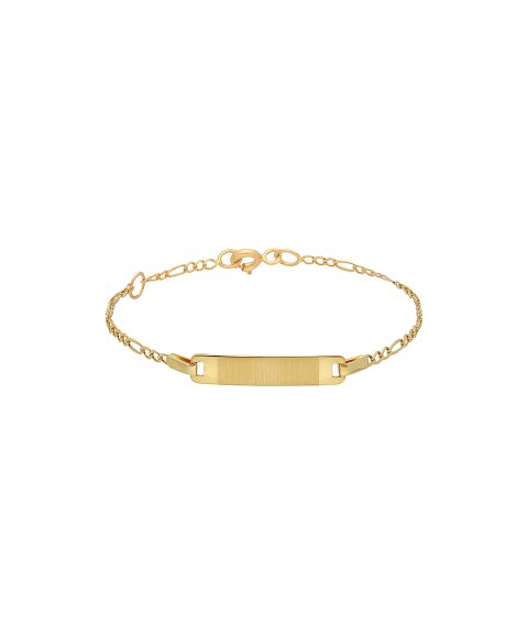 DonaZinda Tradicional Joia Pulseira Ouro 19.2K PULCH3E11LT14CM DonaZinda Tradicional Joia Pulseira Ouro 19.2K PULCH3E11LT14CM