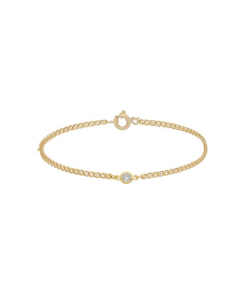 DonaZinda Cilene Joia Pulseira Ouro 19.2K PULC055716C DonaZinda Cilene Joia Pulseira Ouro 19.2K PULC055716C