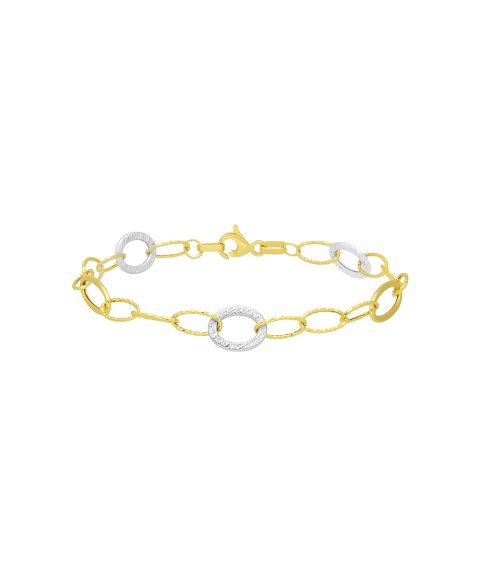 DonaZinda Naomi Joia Pulseira Ouro 19.2K Mulher PULGL16BI DonaZinda Naomi Joia Pulseira Ouro 19.2K Mulher PULGL16BI