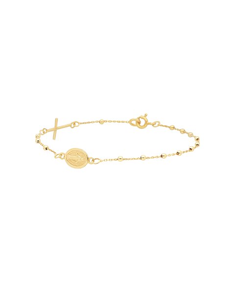 DonaZinda Terço Joia Pulseira Ouro 19.2K Mulher PULSTERC01170RG DonaZinda Terço Joia Pulseira Ouro 19.2K Mulher PULSTERC01170RG