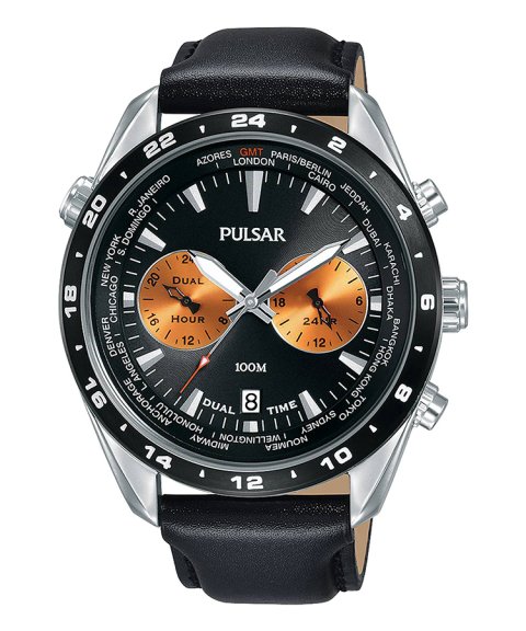 Pulsar Business Relógio Dual Time Homem PY7015X1 Pulsar Business Relógio Dual Time Homem PY7015X1