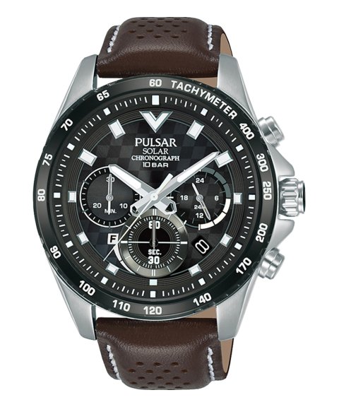 Pulsar Accelerator Solar Relógio Homem Cronógrafo PZ5109X1 Pulsar Accelerator Solar Relógio Homem Cronógrafo PZ5109X1