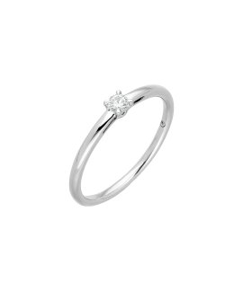 Encantus Solitaire Joia Anel Ouro 19.2K e Diamante Mulher R1101010ZWA