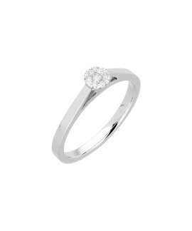 Encantus Eternal Love Joia Anel Ouro 19.2K e Diamante Mulher R2155006ZWA