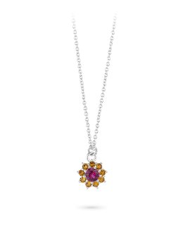 Radiant Rosetones Joia Colar Mulher RY000118