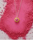 Radiant Rosetones Joia Colar Mulher RY000118