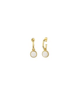 Radiant Mother of Pearl Joia Brincos Mulher RY000179