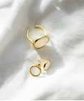Radiant Mother of Pearl Joia Anel Mulher RY000180