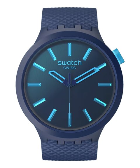 Swatch Essentials Indigo Glow Relógio SB05N113