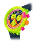 Swatch Swatch Neon to the Max Pay! Relógio Cronógrafo SB06J101-5300