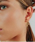 Portugal Jewels Ciclo Folhas Joia Brincos Mulher SECL00120A