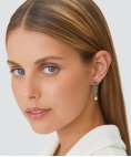 Portugal Jewels Lágrima Marcassites Joia Brincos Mulher SEMC00170W