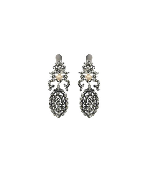 Portugal Jewels Realeza Marcassites Joia Brincos Mulher SEMC00435A
