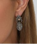 Portugal Jewels Realeza Marcassites Joia Brincos Mulher SEMC00435A