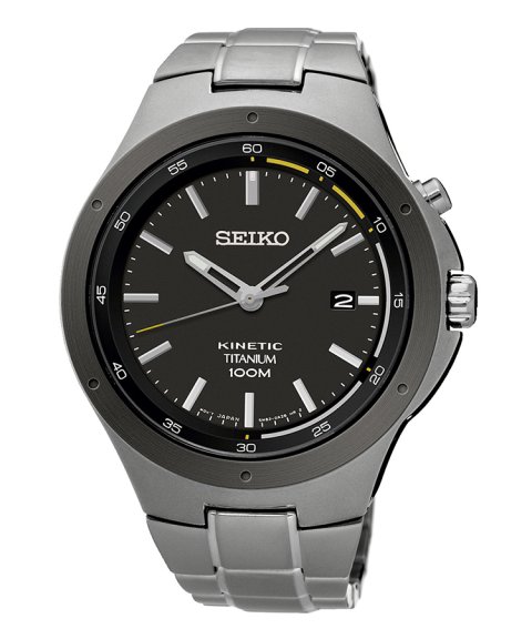 Seiko Neo Sports Kinetic Relógio Titanium Homem SKA715P1