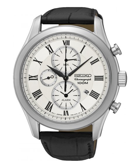 Seiko Neo Classic Relógio Chronograph Homem SNAF69P1 Seiko Neo Classic Relógio Chronograph Homem SNAF69P1