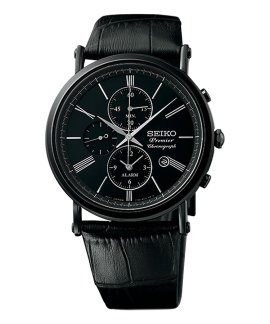 Seiko Premier Relógio Chronograph Homem SNAF79P1