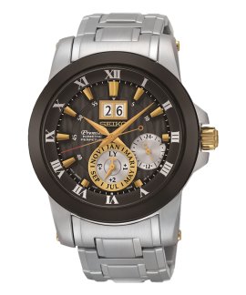 Seiko Premier Kinetic Relógio Perpetual Calendar Homem SNP129P1