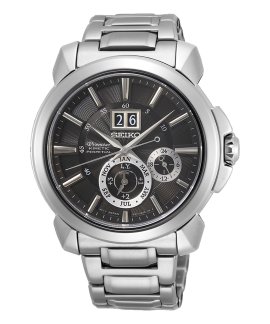 Seiko Premier Kinetic Perpetual Relógio Homem SNP165P1