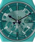 Swatch Photonic Turquoise Relógio SO28G108