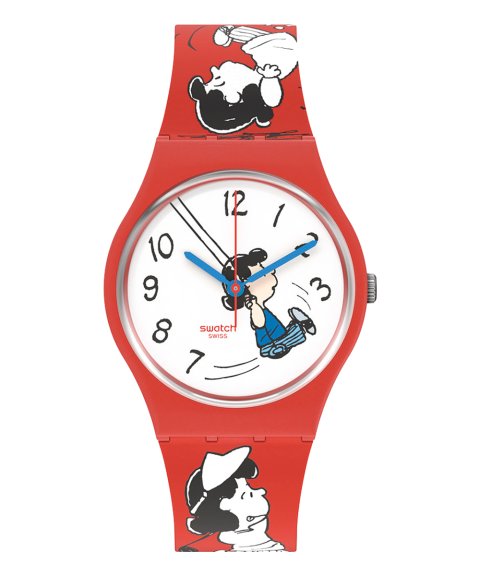 Swatch Peanuts Klunk! Relógio SO28Z106