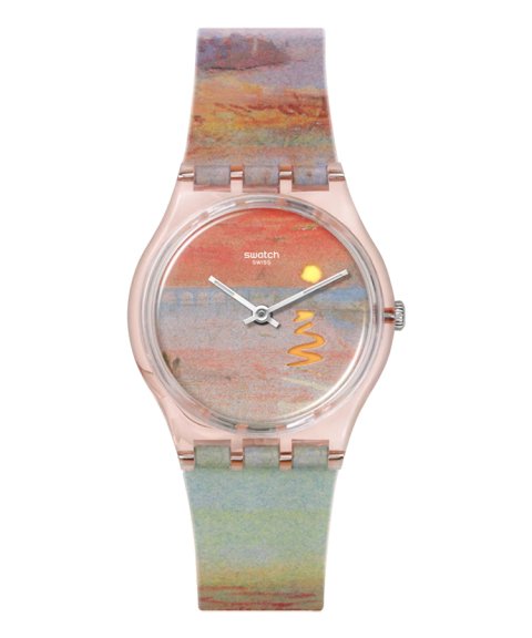 Swatch Tate Gallery Turner´s Scarlet Sunset Relógio Mulher SO28Z700