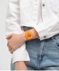 Swatch Proudly Orange Relógio SO29O700