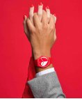 Swatch Half Heart White Relógio Valentine´s Day SO29Z112