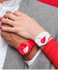 Swatch Half Heart Red Relógio Valentine´s Day SO29Z113