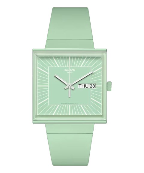 Swatch What If...Mint? Relógio SO34G701