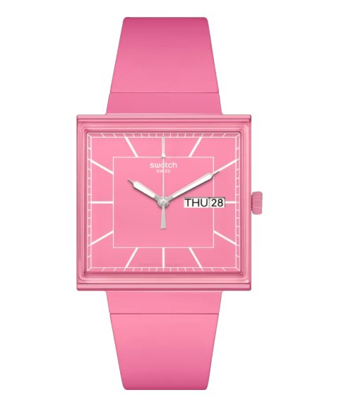 Swatch What If...Rose? Relógio SO34P700