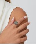 Portugal Jewels Pinha Marcassites Joia Anel Mulher SRMC00161A